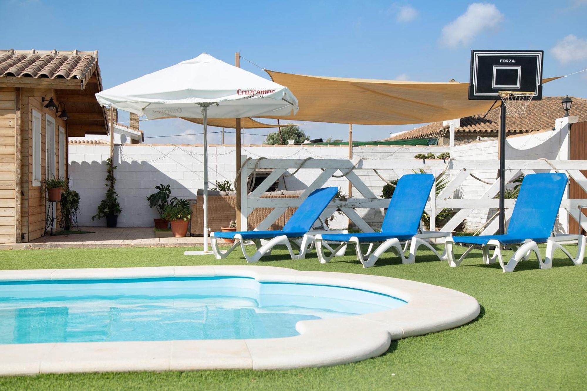 Villa Fuego - Solo Familias Chiclana de la Frontera Eksteriør bilde