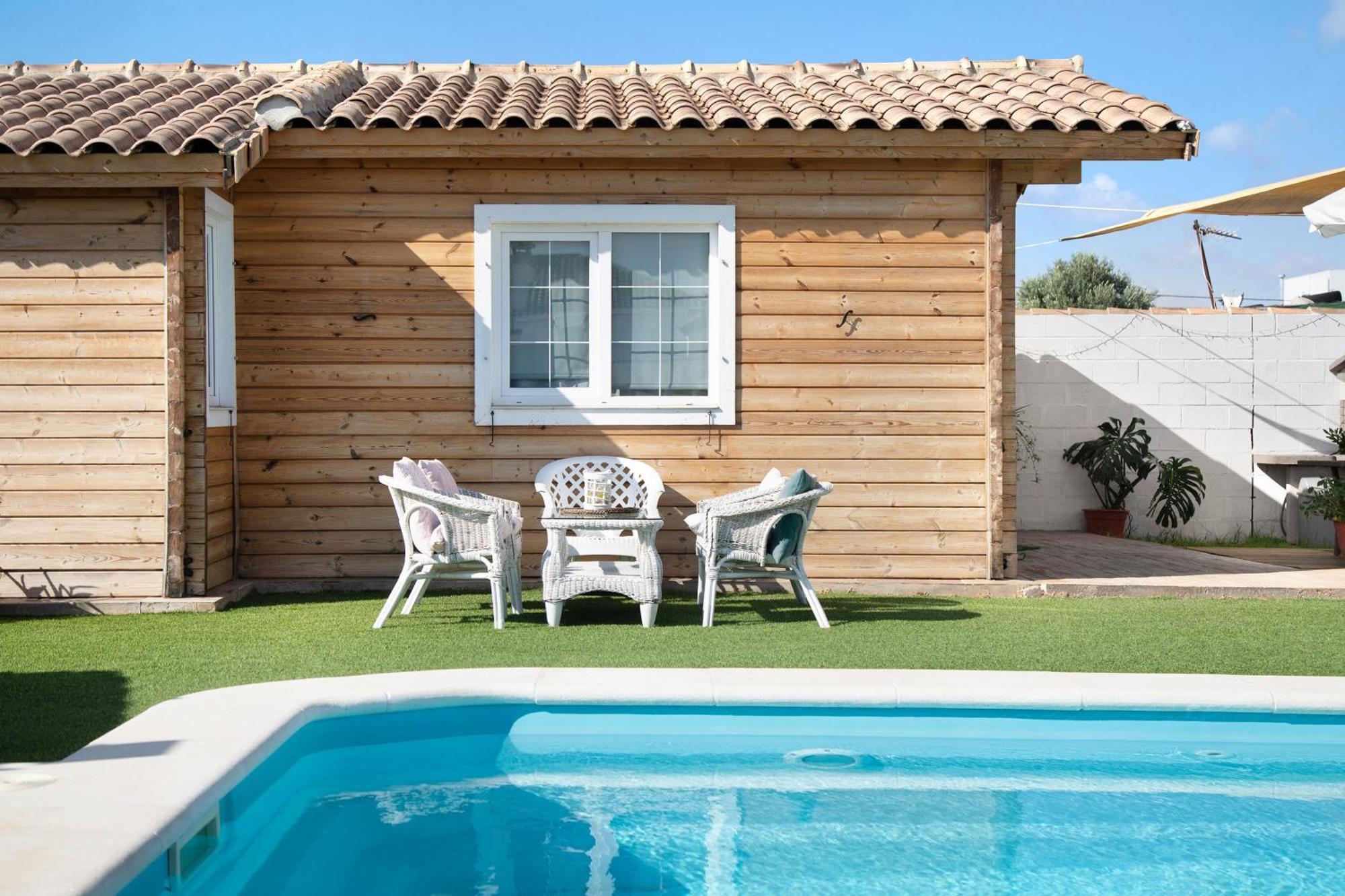 Villa Fuego - Solo Familias Chiclana de la Frontera Eksteriør bilde